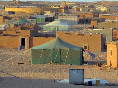 Un gruppo di attivisti denuncia le violazioni dei diritti umani nei campi di Tindouf.